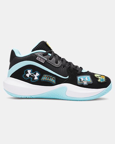 UA Lockdown 7 VC Grade School Basketball Shoes