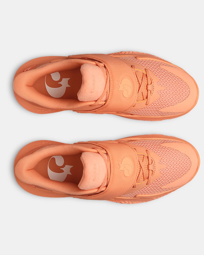 D. Fox 2 'Brilliant Coral' Unisex Basketball Shoes - Image 4