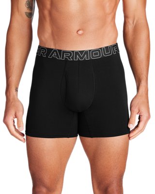 UA Performance Cotton Men's 6" 3-Pack Boxerjock®