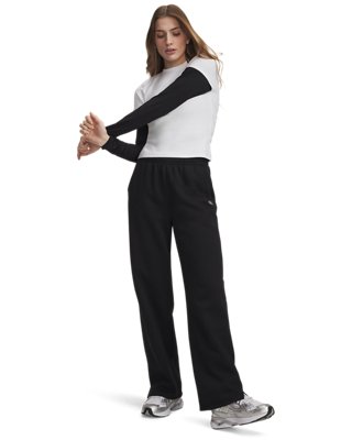 UA Rival Fleece Women's Straight Leg Pants - Image 4