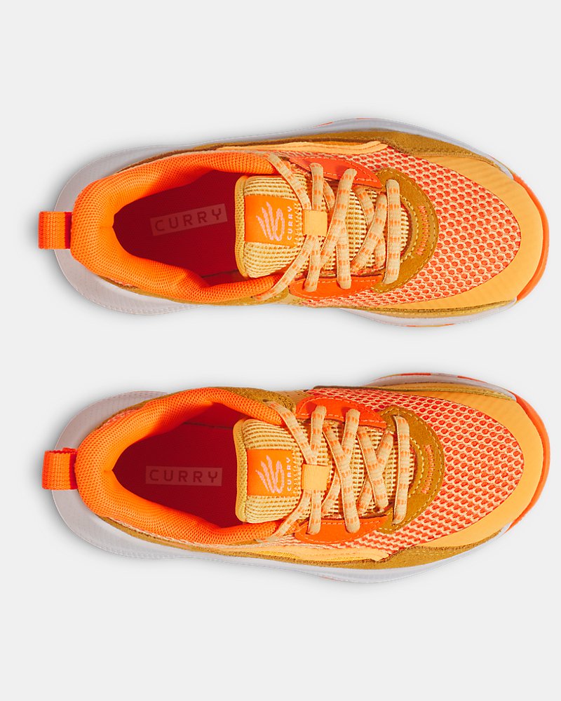 Curry 3Z 24 Suede Pre-School Basketball Shoes - Image 4
