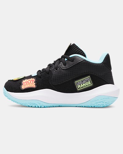 UA Lockdown 7 VC Pre-School Basketball Shoes - Image 2